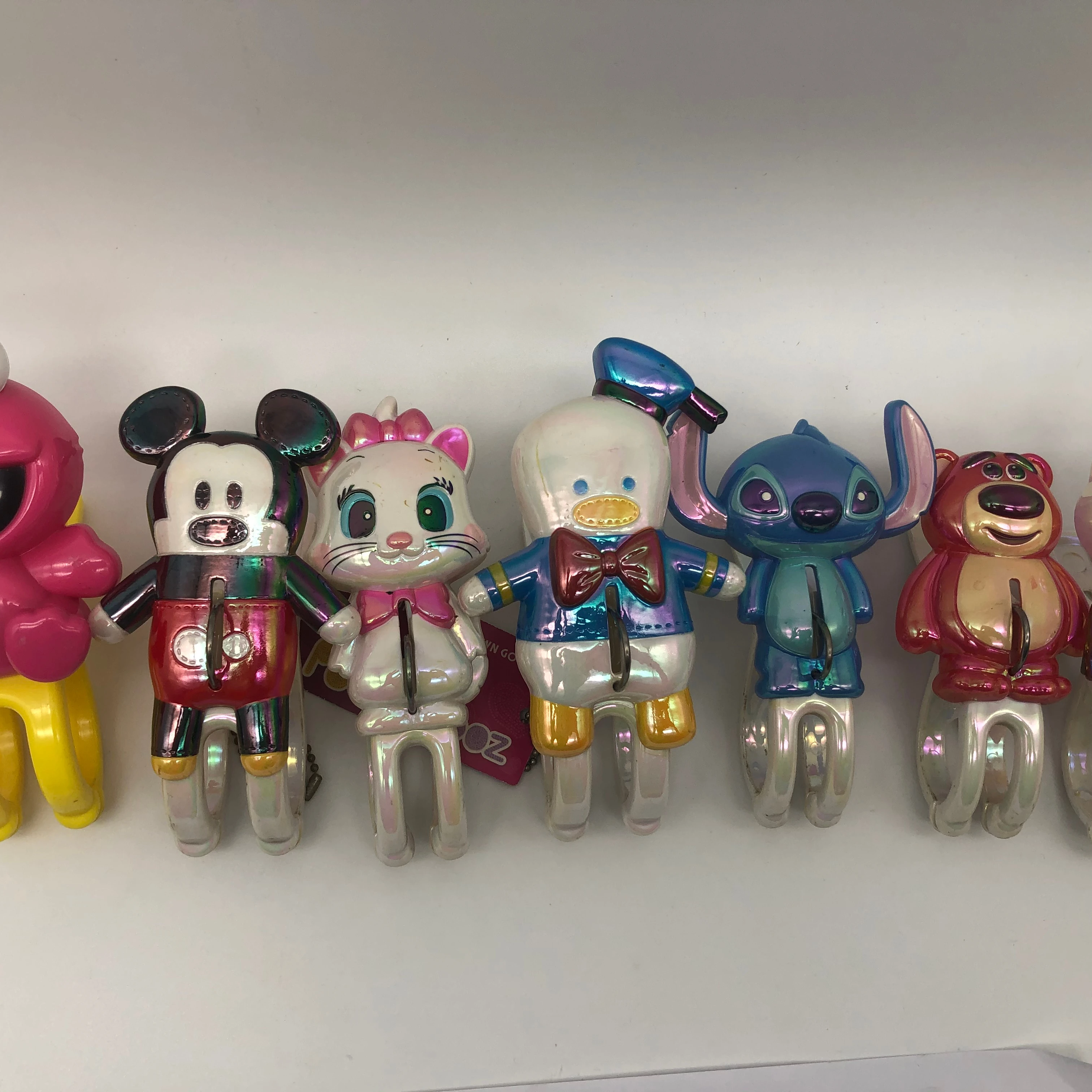 Cartoon Anime Figure Toys Plastic Towel Clip  Toys Cartoon Character Beach towel Clip