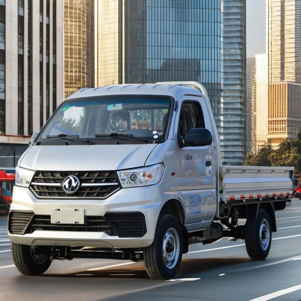 Direct Selling China Brand Dongfeng 1.3L 4x2 Cargo Truck Tuyi T3 2tons 90hp Cheap Small Mini Cargo Light Lorry Truck For Sale