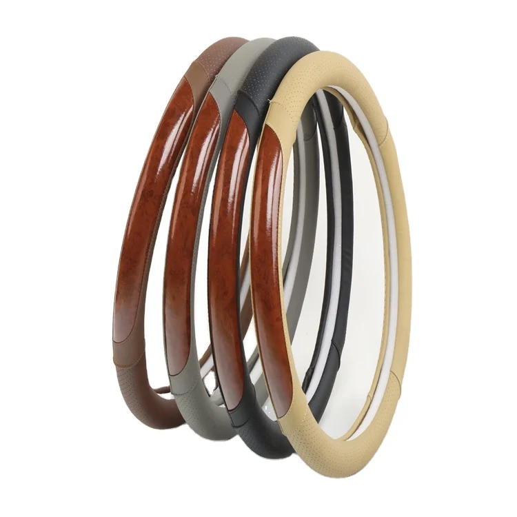 High Quality Wholesale Durable Comfortable Simple Business Steering Wheel Cover