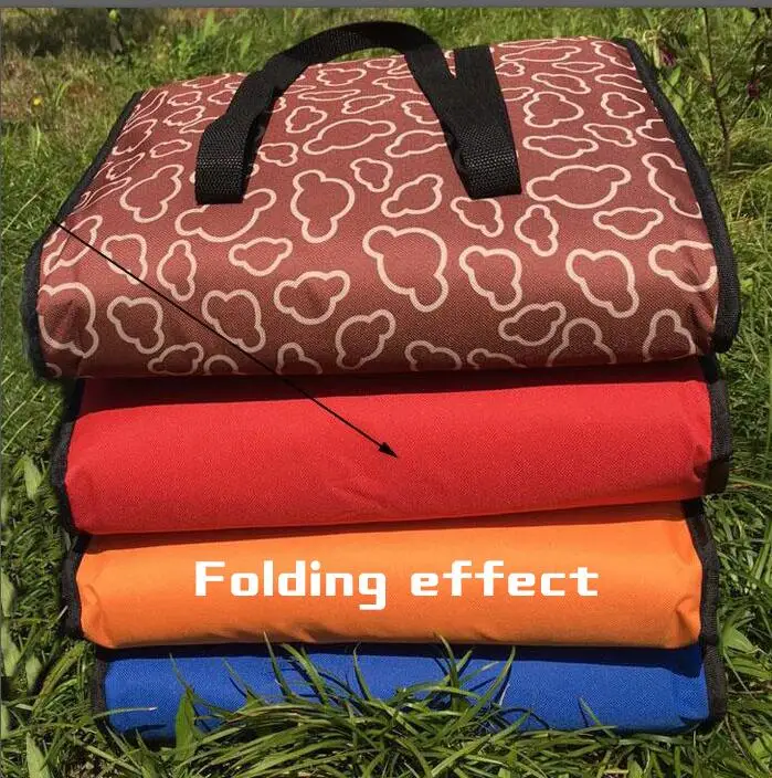 14 Inch Foldable Large Thermal Pizza Bag Thick Cooler Bag Insulated Pizza Storage Bag Fresh Food Delivery Container 45x45x40cm