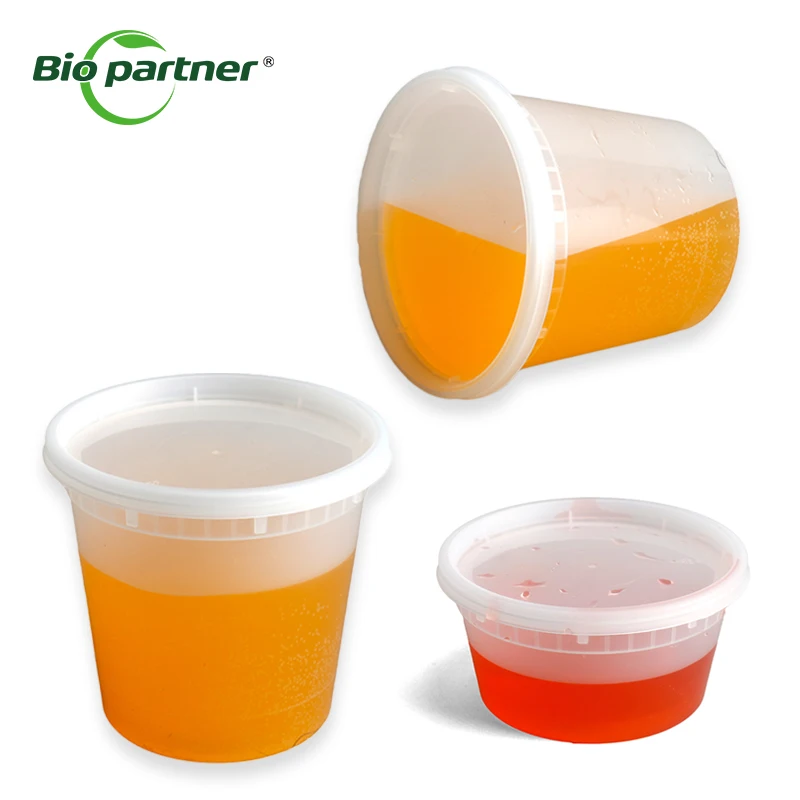 Factory Microwave Transparent Plastic Disposable PP Takeaway Food Storage Restaurant Soup Containers Disposable