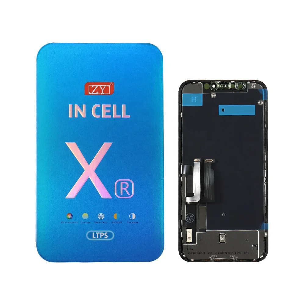 elekworld wholesale price zy incell LCD displays for iPhone x xr 11 12 Pro digitizer replacement screen for iPhone parts