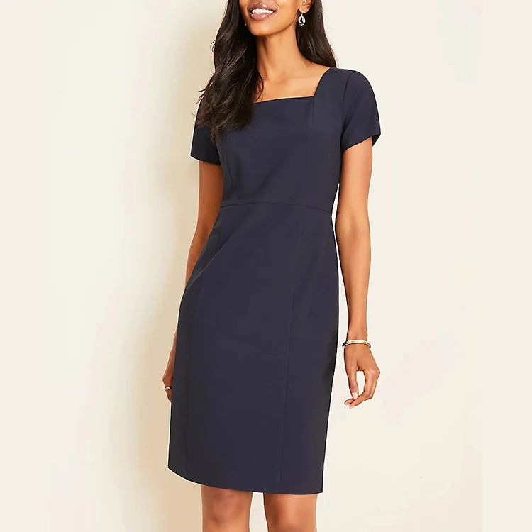 Индивидуальный дизайн, новые модные деловые женские платья