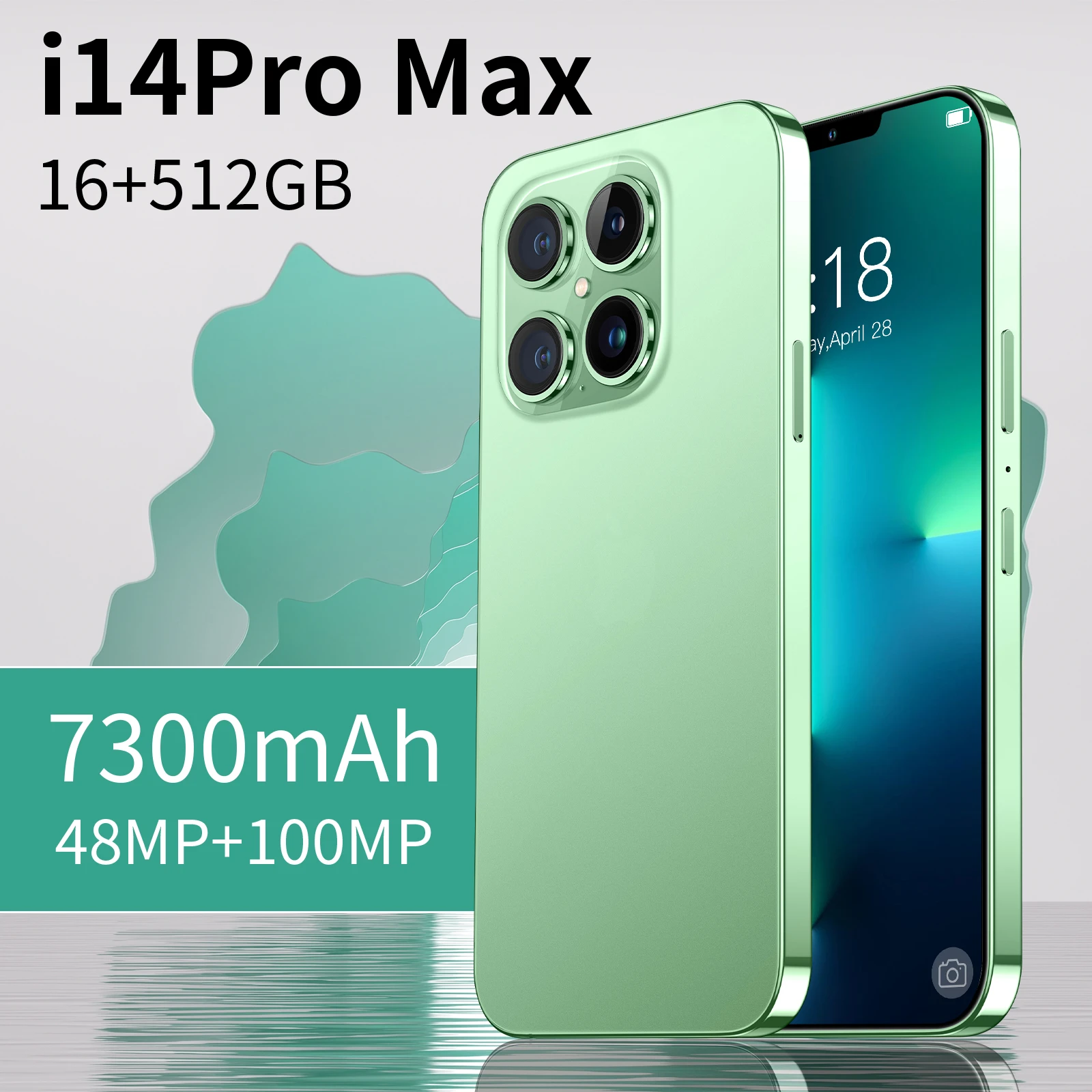 Fast delivery 7inch techno i14 max pro 48mp ipsy subscription imfinz endnote x9 20 hot sale 4g 5g cellphone mobile phone