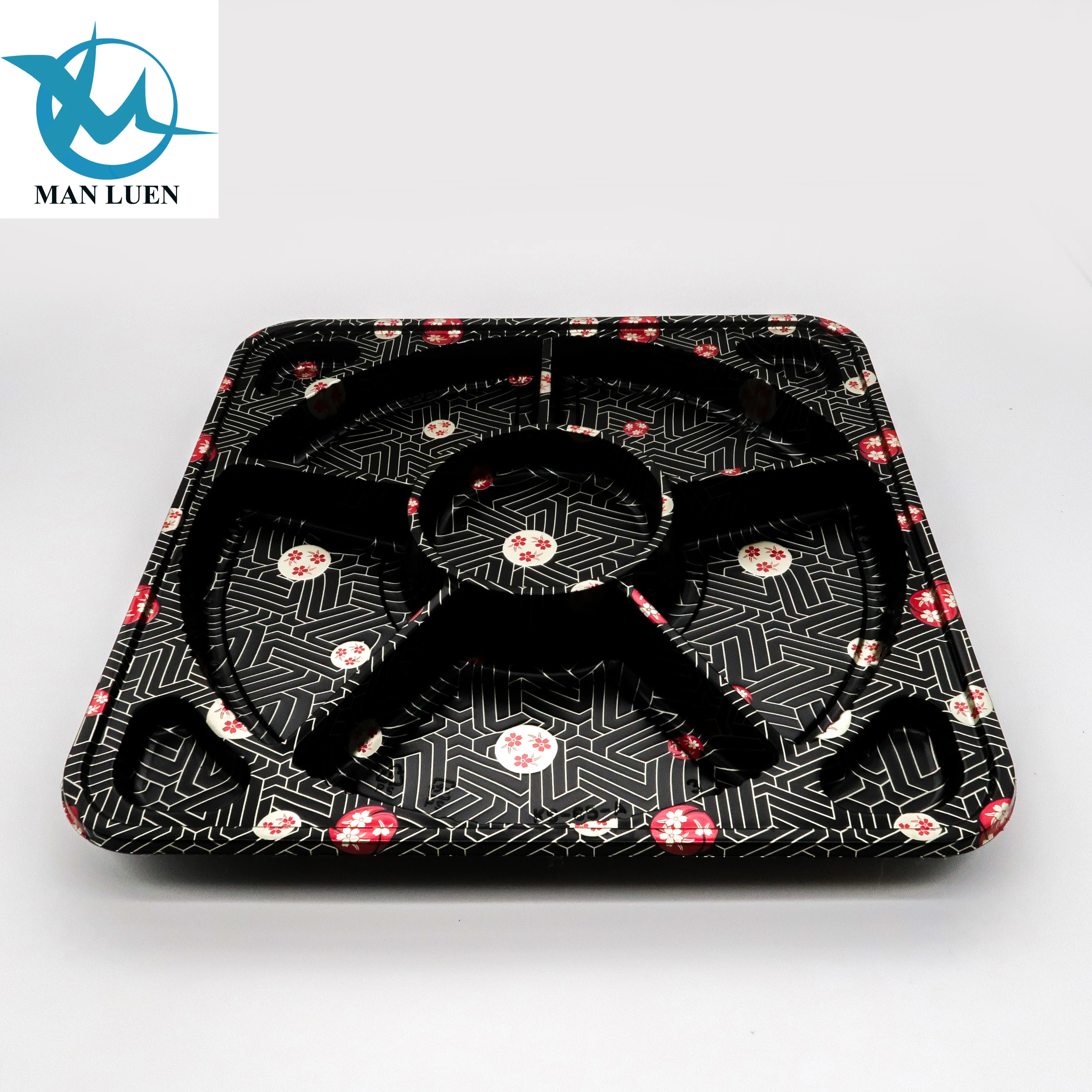 
Party Japanese Printing Plastic Disposable Tray 