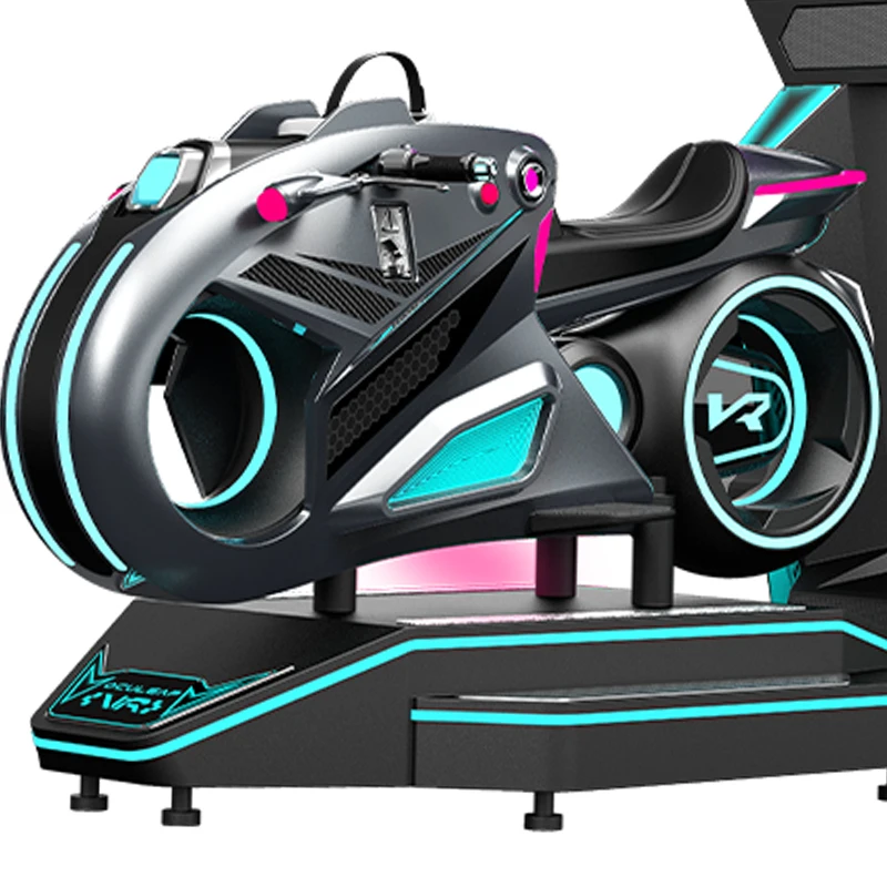 2024 лучший VR Motor Bike Game Виртуальная реальность 3 DOF динамическая платформа 9d игровой автомат для продажи vr