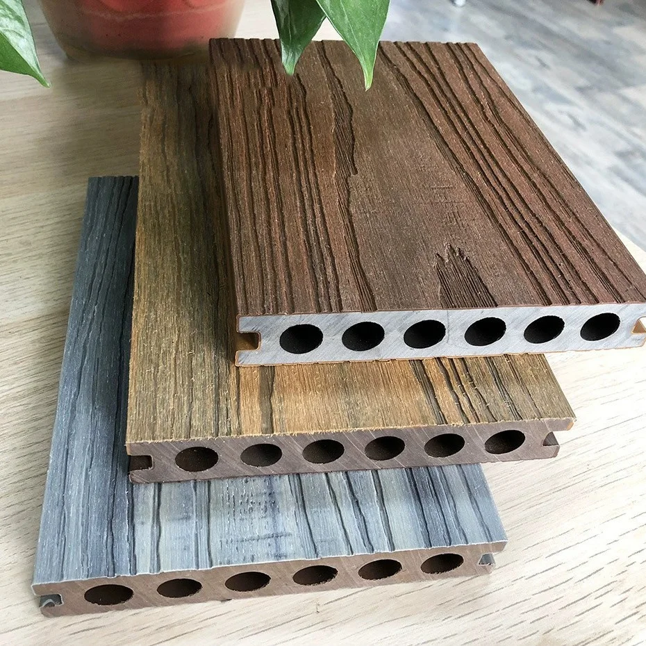 Wholesale WPC Flooring Tiles Wear-Resistant Plastic Click Vinyl Contemporary Indoor Marble Design Contemporary Outdoor