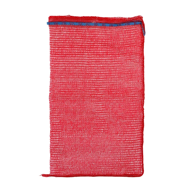 Factory high quality polypropylene material mesh bag for vegetable and fruit packaging bag