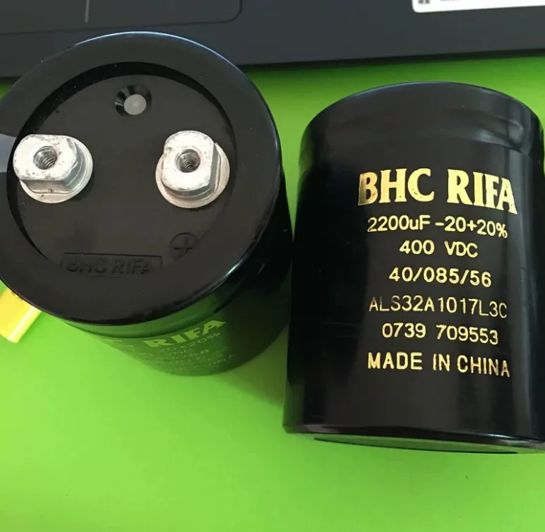 Алюминиевые электролитические конденсаторы, оригинальные BHC RIFA 400V2200UF, Высоковольтный электролитический конденсатор