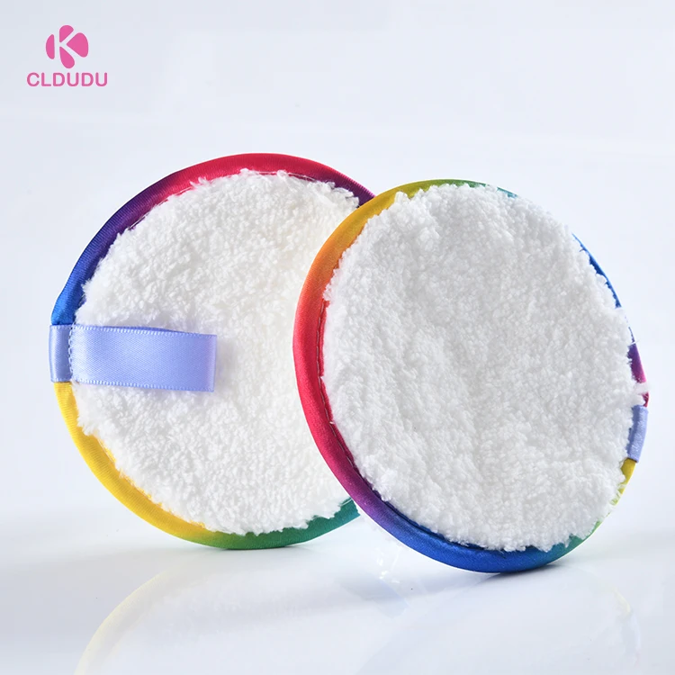 Органическая супермягкая салфетка для очищения лица из микрофибры, многоразовая моющаяся салфетка для снятия макияжа глаз, ватные подушечки