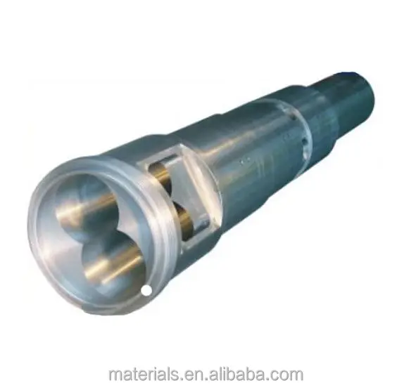 Factory Direct Conical Twin Screw And Barrel 65/132