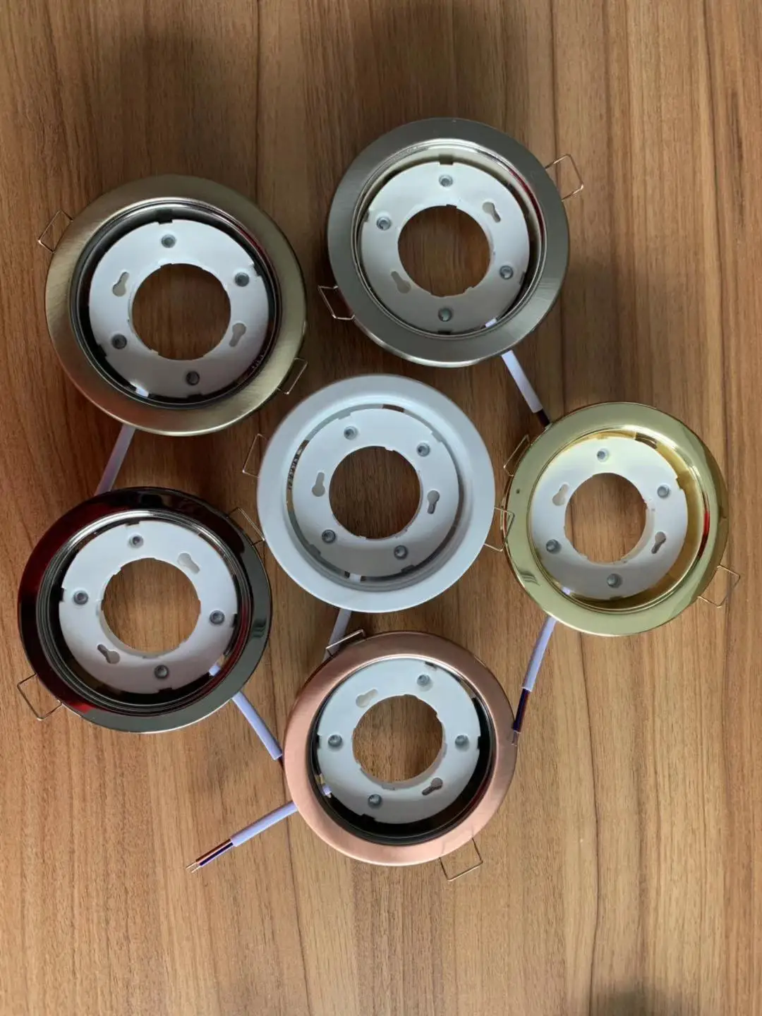 GX53 H4 Fixture GX53 LED LAMP holder PP+Iron materia GX53 LED lamp socket 230vac input voltage