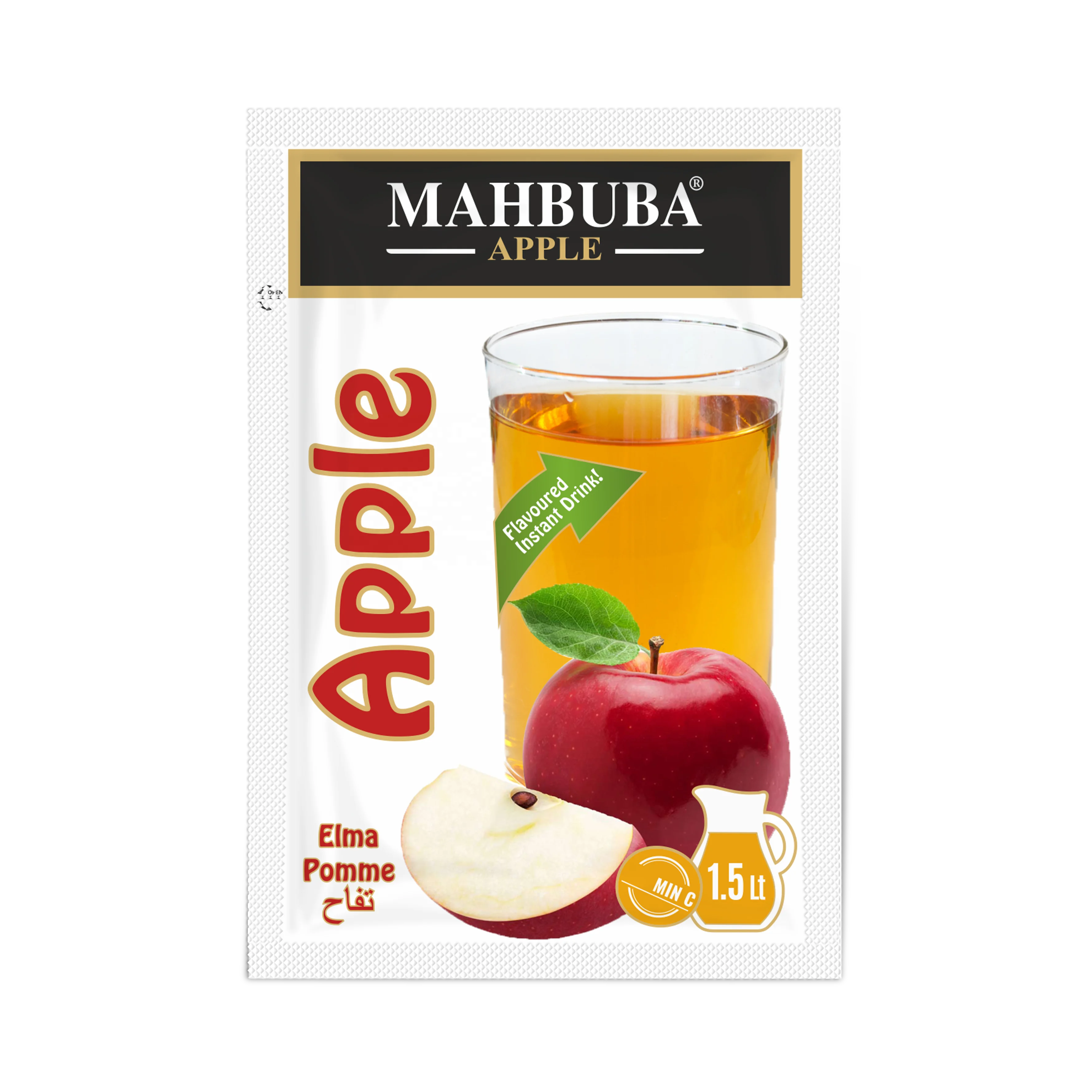 Порошок для мгновенных напитков с ароматом яблока 9