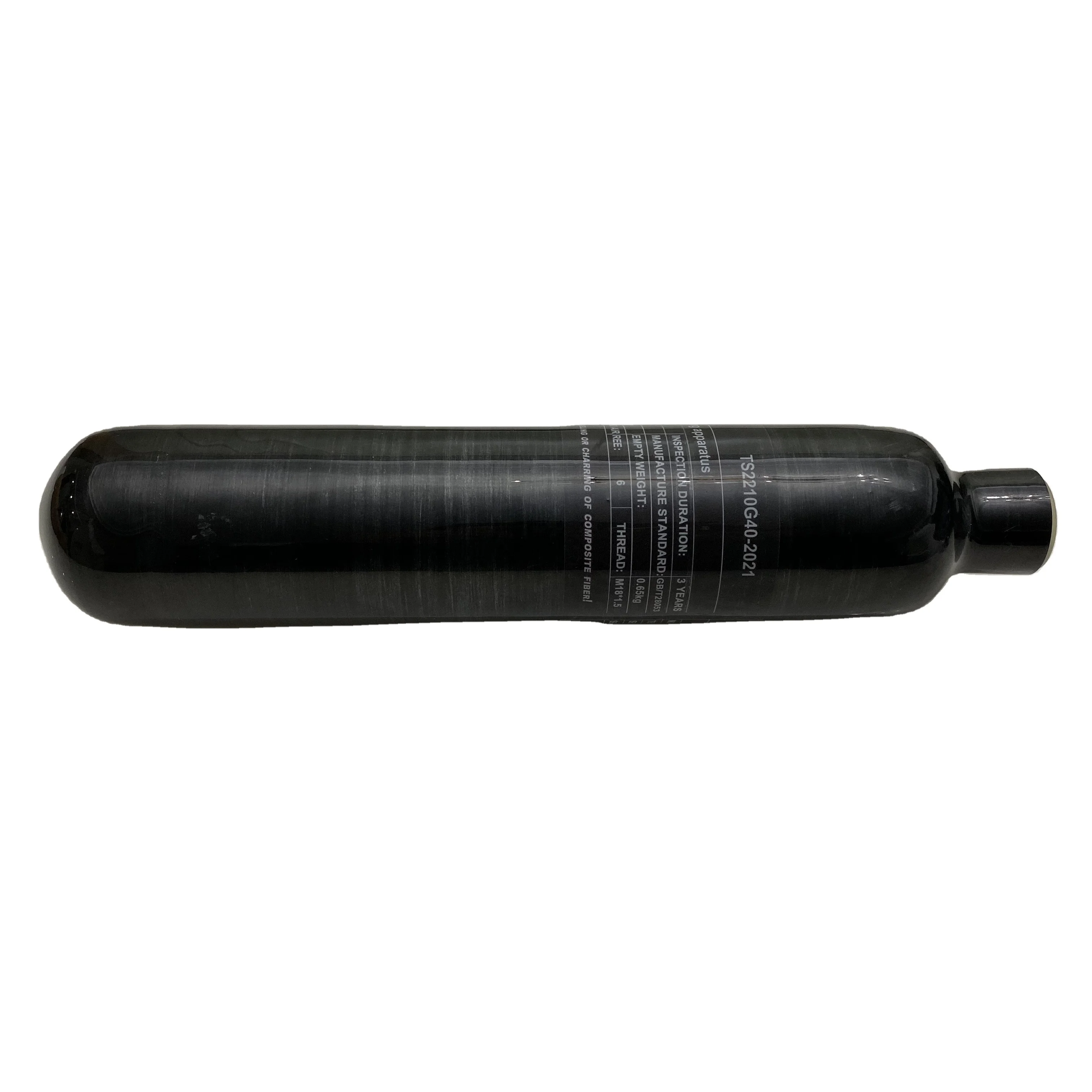 0.5L углеродное волокно 4500psi PCP Пейнтбольный газовый баллон композитный бак