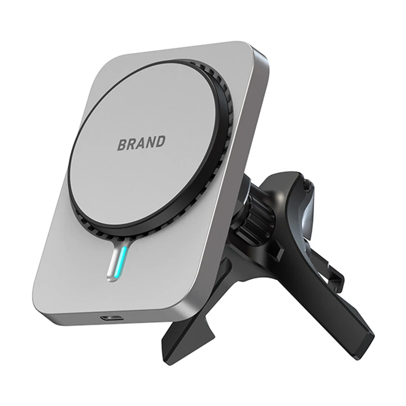 Technology Gadgets 2023 Cooling Fan 15w Fast Quick Charge Magnetic Car Mobile Phone Holder with Wireless Charger for Cars