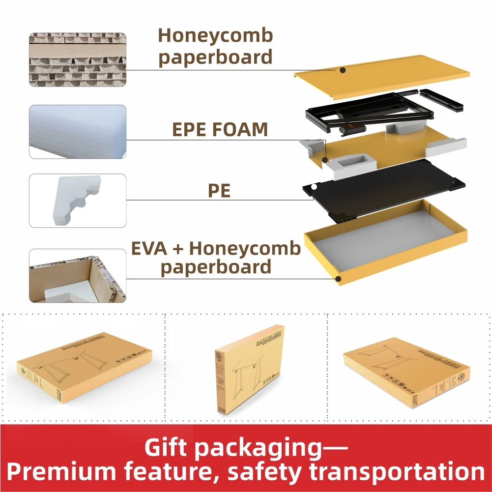 Ergonomic office furniture electric motor standing desk gaming desk table computer gaming desk