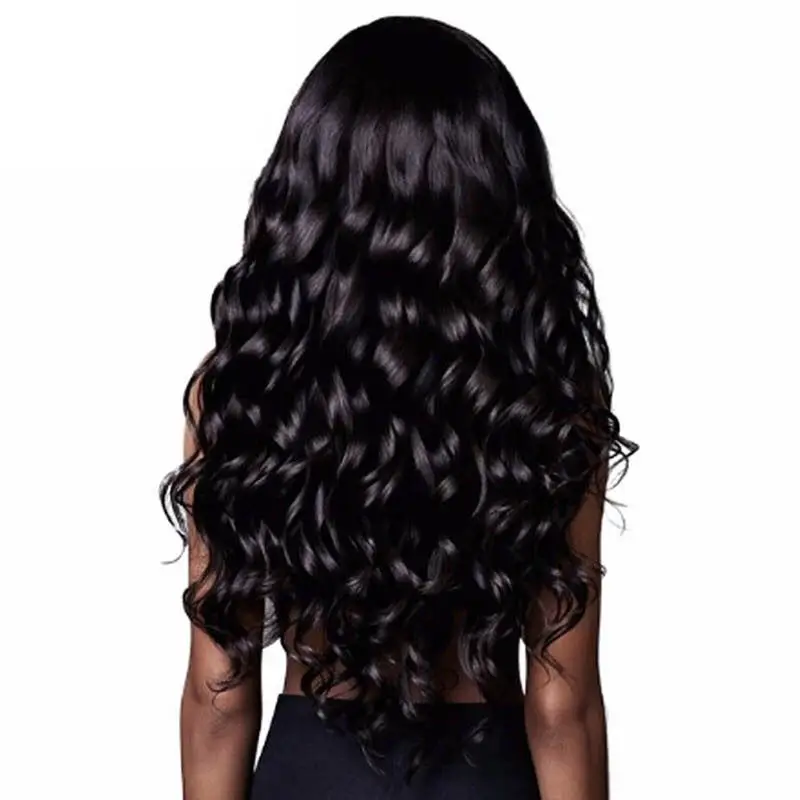 
103 Hair Wigs Long Wavy Black Synthetic Wig for Women 