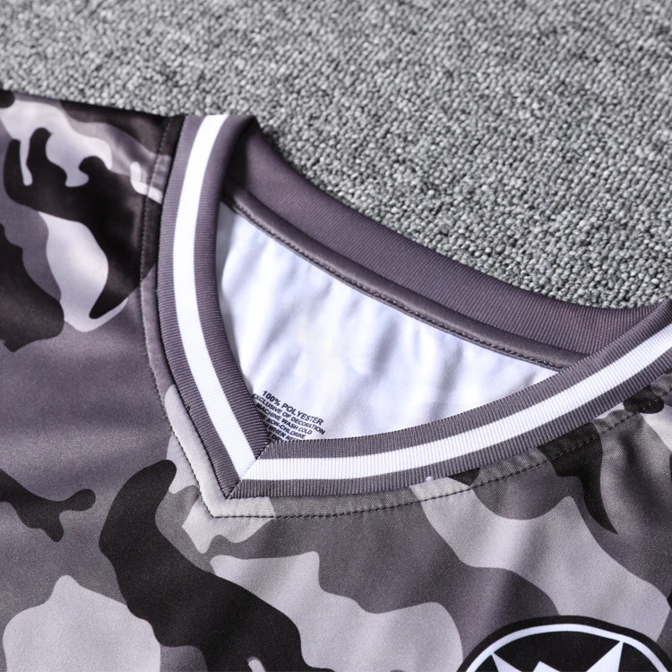 Wholesale Soccer Training Jerseys Short Sleeve T-shirt Men Soccer Kts Custom Jersey Uniform