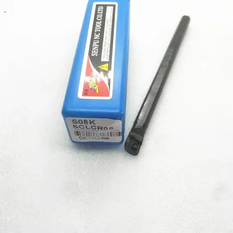 High speed steel CNC boring inner hole tool bar keyhole seismic tool bar S06K-SCLCR06 S08K-SCLCL06 S10K-SCLCR06