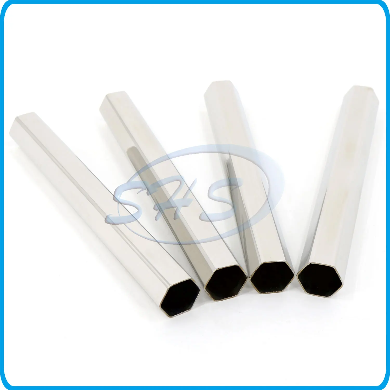 Hexagonal Pipes High Quality AISI201 304L 304 316L Stainless Steel Inox 316 ERW Welded hexagonal stainless steel pipe 300 Series