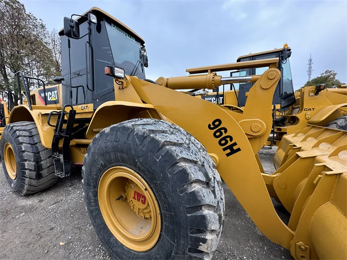 Cat 966h подержанный погрузчик CAT966 Кошка 966 б/у фронтальный 4-колесный в Китае для продажи CAT966H по низкой цене