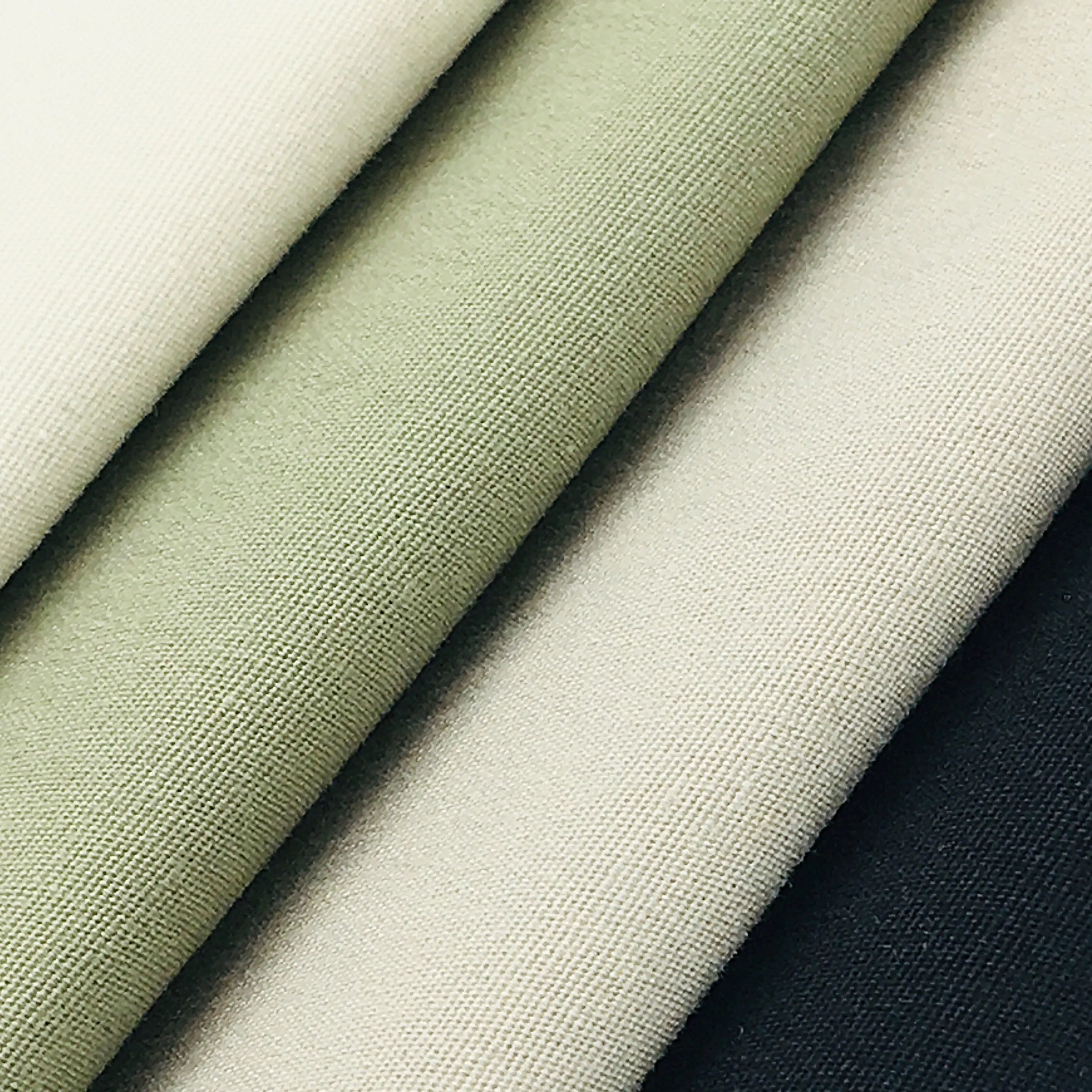 Wholesale Spot Vintage style plain washed cotton spandex stretch fabric for man pants