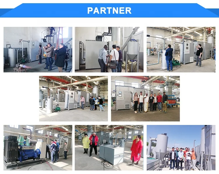 Portable gas generator biomass gasifier hydrogen generator gas generation equipment waste treatment machinery