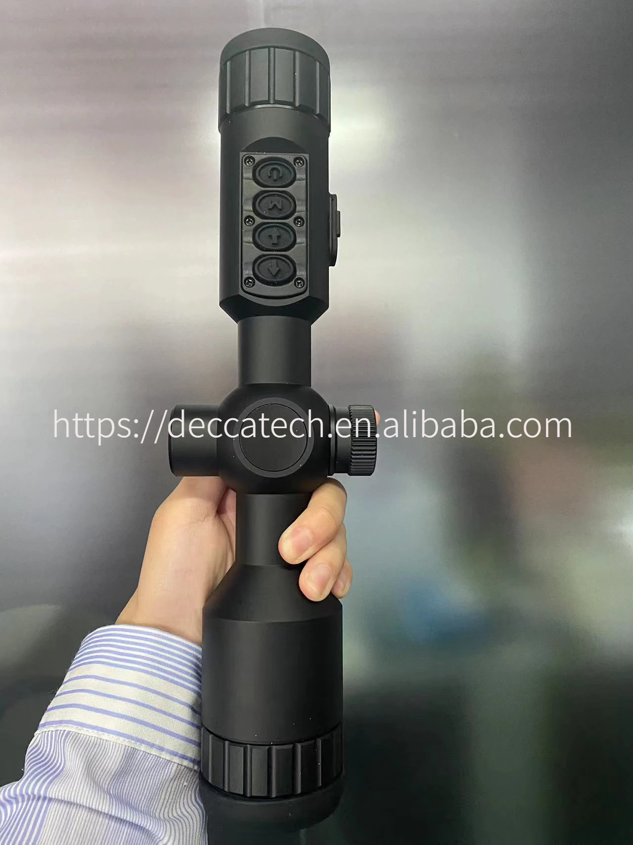 Decca Smart Thermal Hunting Scope w/New gen Sensor, Video Record, Wi-Fi, 18hrs+ Battery Night Vision Device