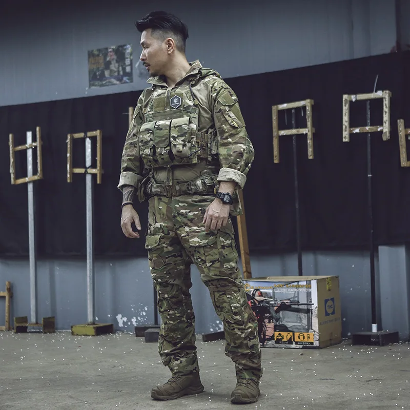 Emersongear G3 Outdoor Shooting Combat Pant Shirt Frog Suit Camouflage Uniform Tactical Dress Uniform