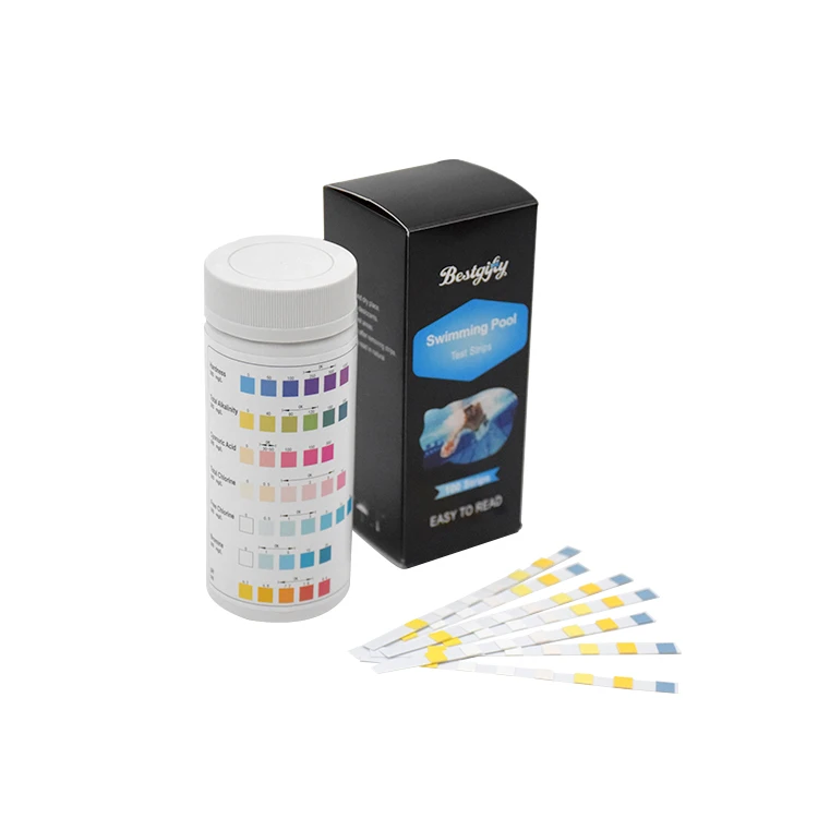 7 in 1pH Hardness swimming pool water test strips Kit