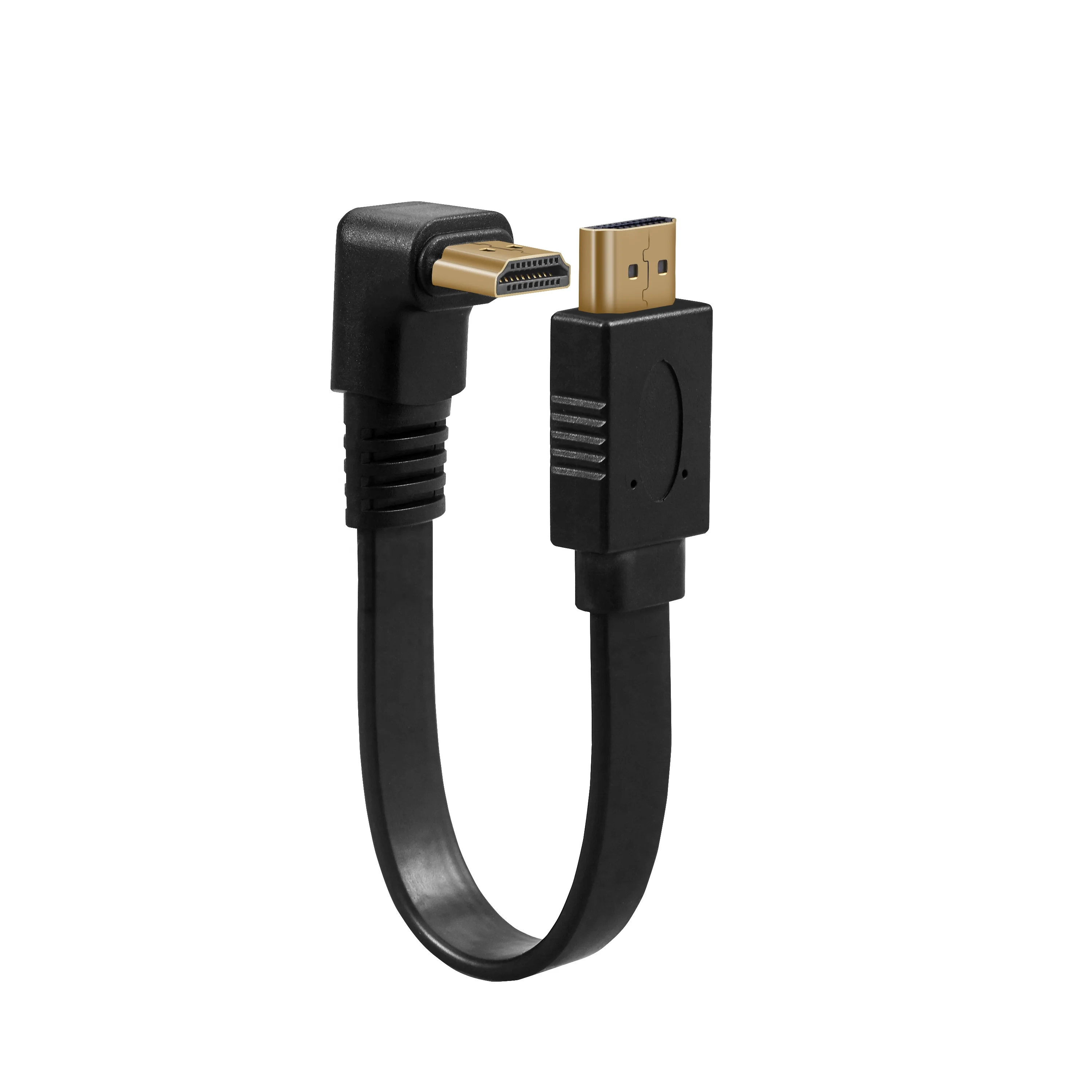 Doonjiey 4K HDTV 2.0 Cable 270 Degree Angle HDTV M-M Cable 2K*4K 1080P 3D for TV PC Projector Laptop HDTV FLAT cable