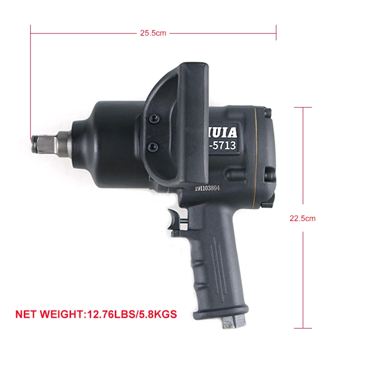 New Type Professional Level 5000Rpm Pneumatic Tools 3/4 Drive Air Impact Wrench  Pneumatic 3/4 Portable Impact Gu Impact Gun 3/4