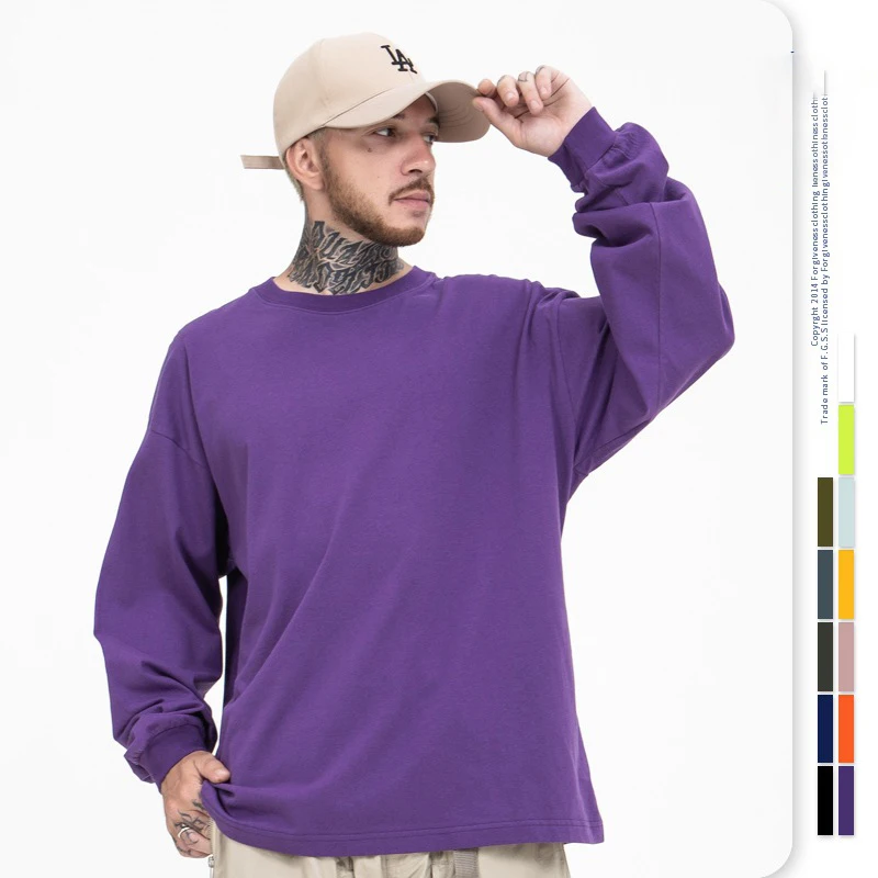 Mens Hip Hop Pullover Streetwear Fashion Clothes Blank Oversized Korean Harajuku 230g Hoodies sweatshirt pakistan