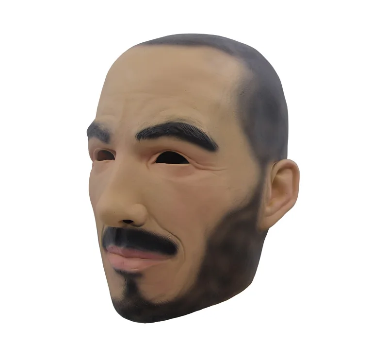 
Molezu Made in China Realistic Full Face Latex Lifelike David Beckham Masquerade Fancy Dress Cosplay Popular People Human Mask 