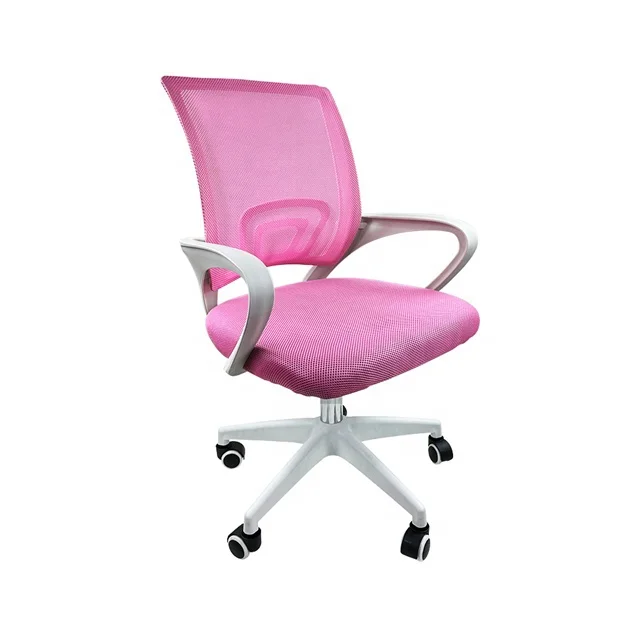 Comfortable Ergonomic Fabric Swivel Armchair Stable Dense Sponge Rotating Mesh Computer Office Chair for Executive Chairs