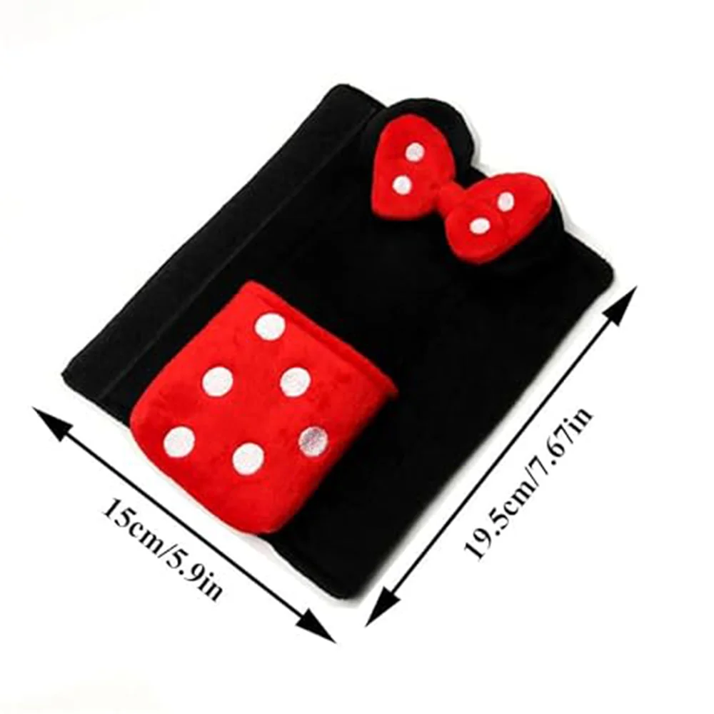 Skin-Friendly Cute Cartoon Car Seat Belt Cover Pads Ultimate Comfortable Seatbelt Pad Children Face Protector