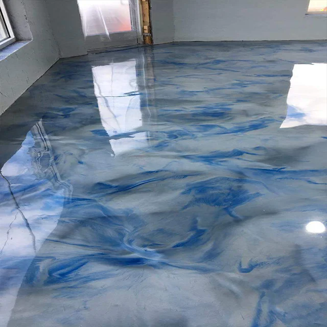  clear resin epoxy for Epoxy & Reflector Flooring metallic floor