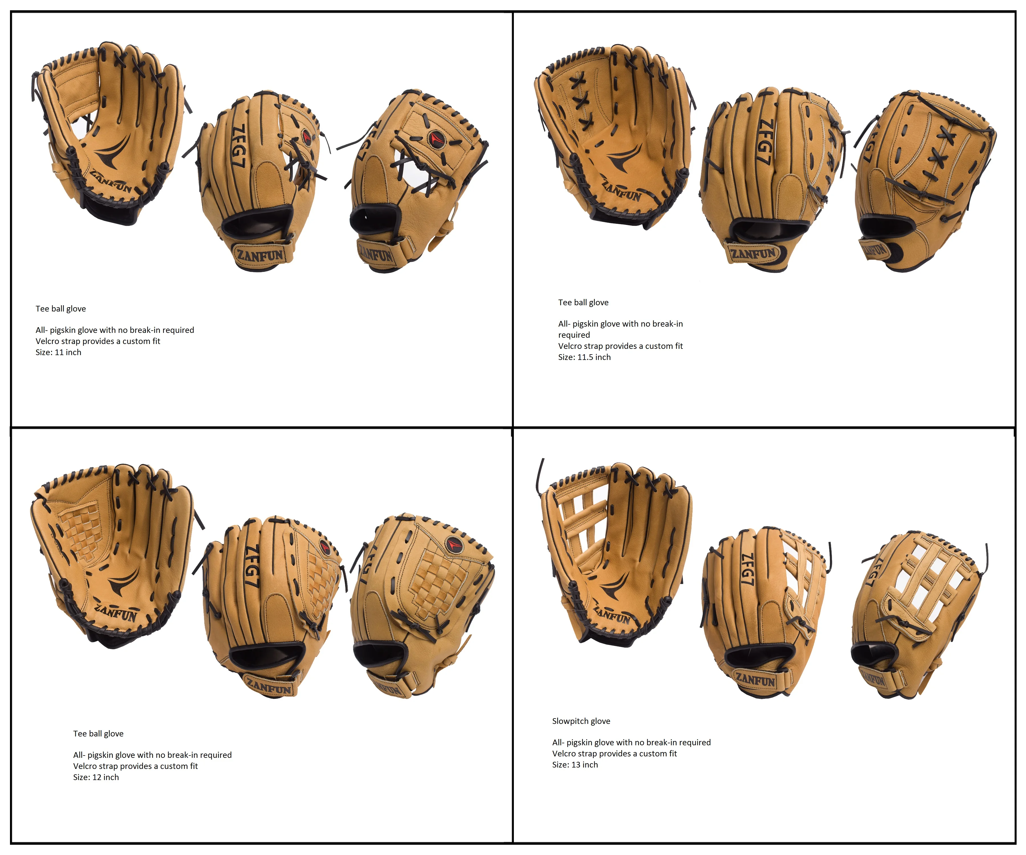 Custom Professional Leather Baseball & Softball Batting Gloves Outdoor Sports Sliding Mitt