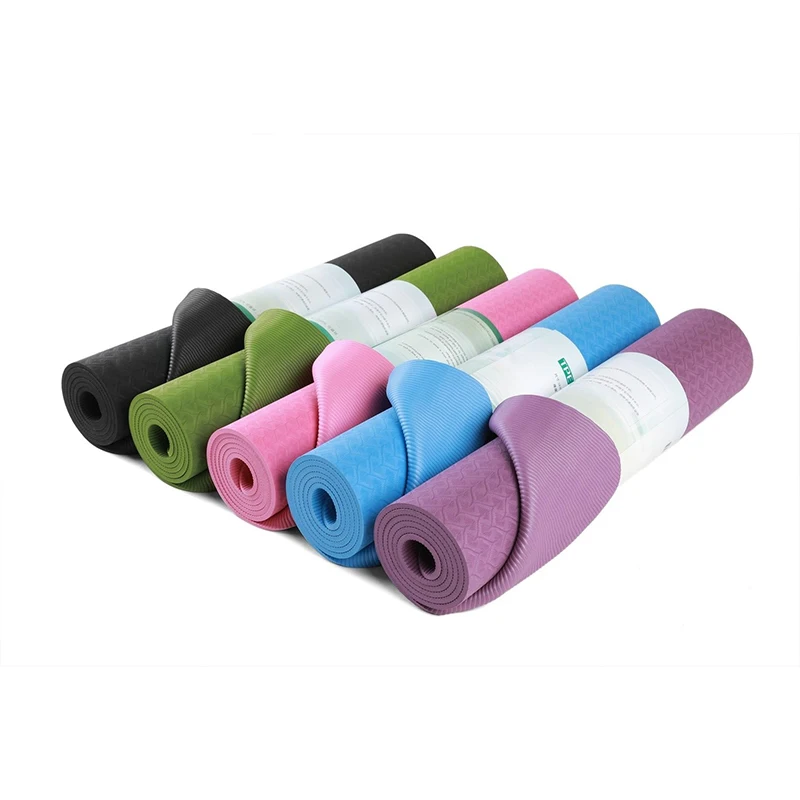 
Alibaba china gold suppliers at home non slip wholesale tpe yoga mat 6mm,yoga matt 