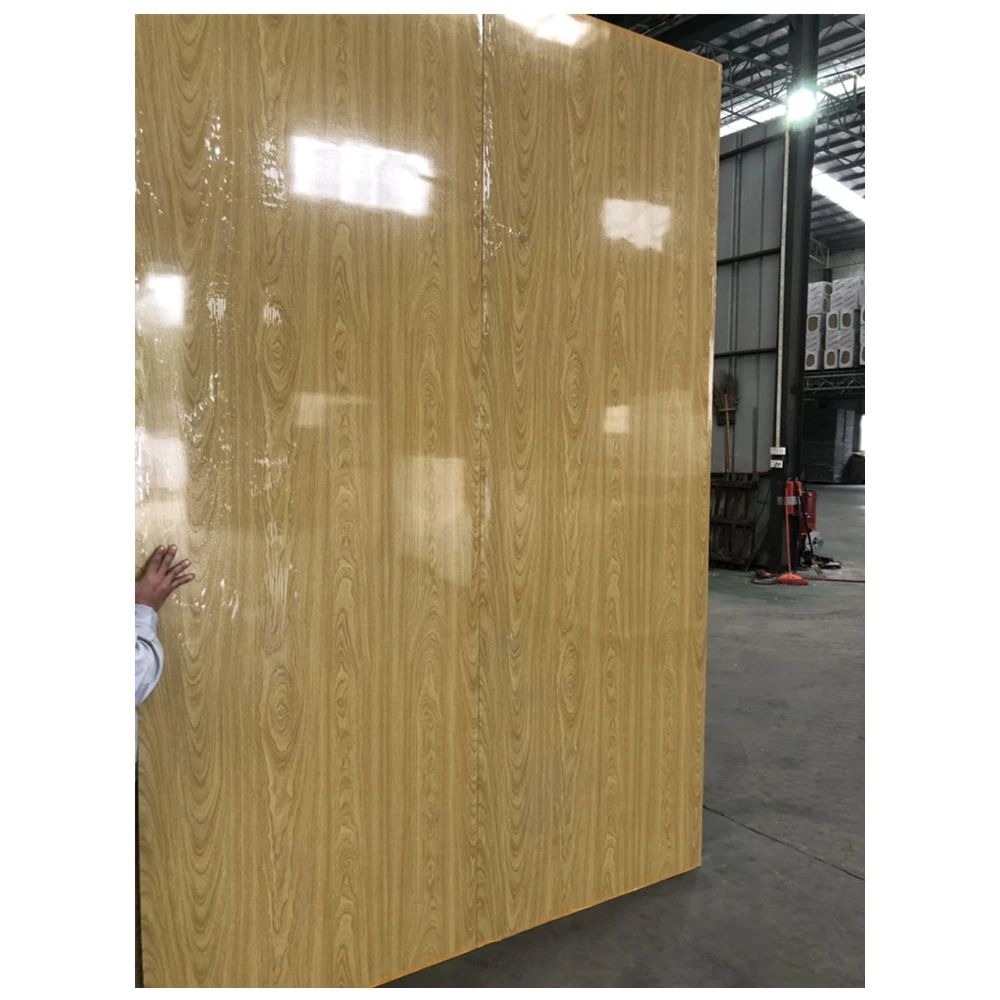 Customized Wood Grain EPS Sandwich Panel EPS Foam Panel In Cheap Price