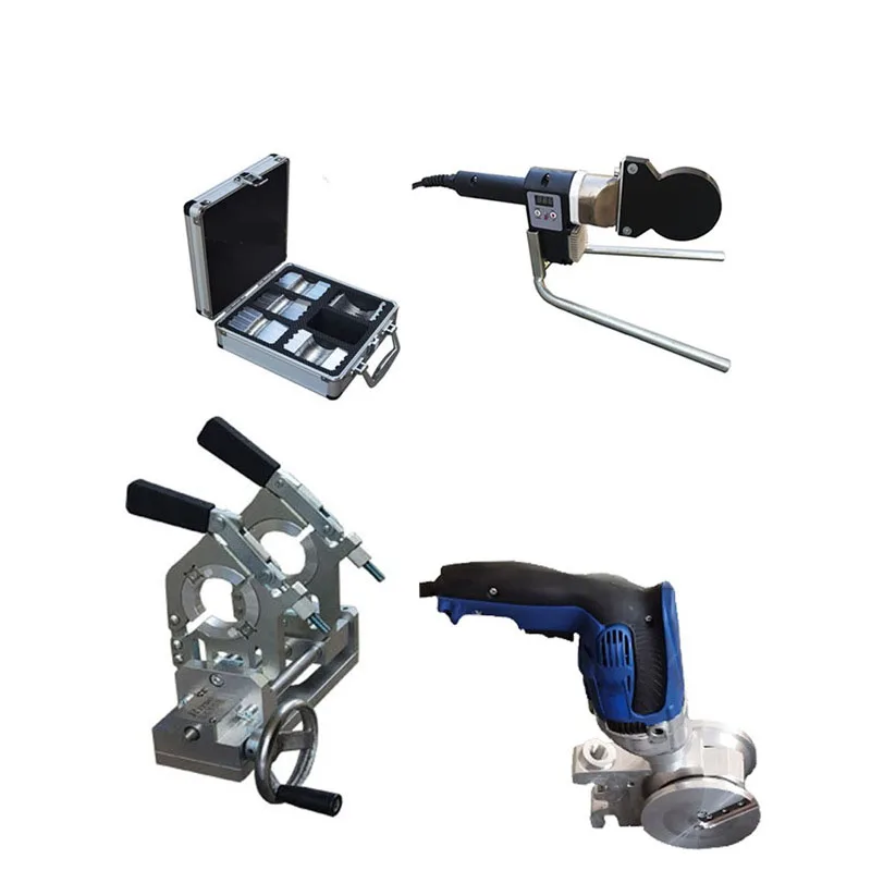 PP/PVDF 50-160 mm portable hot melt butt welding machine Plastic pipe