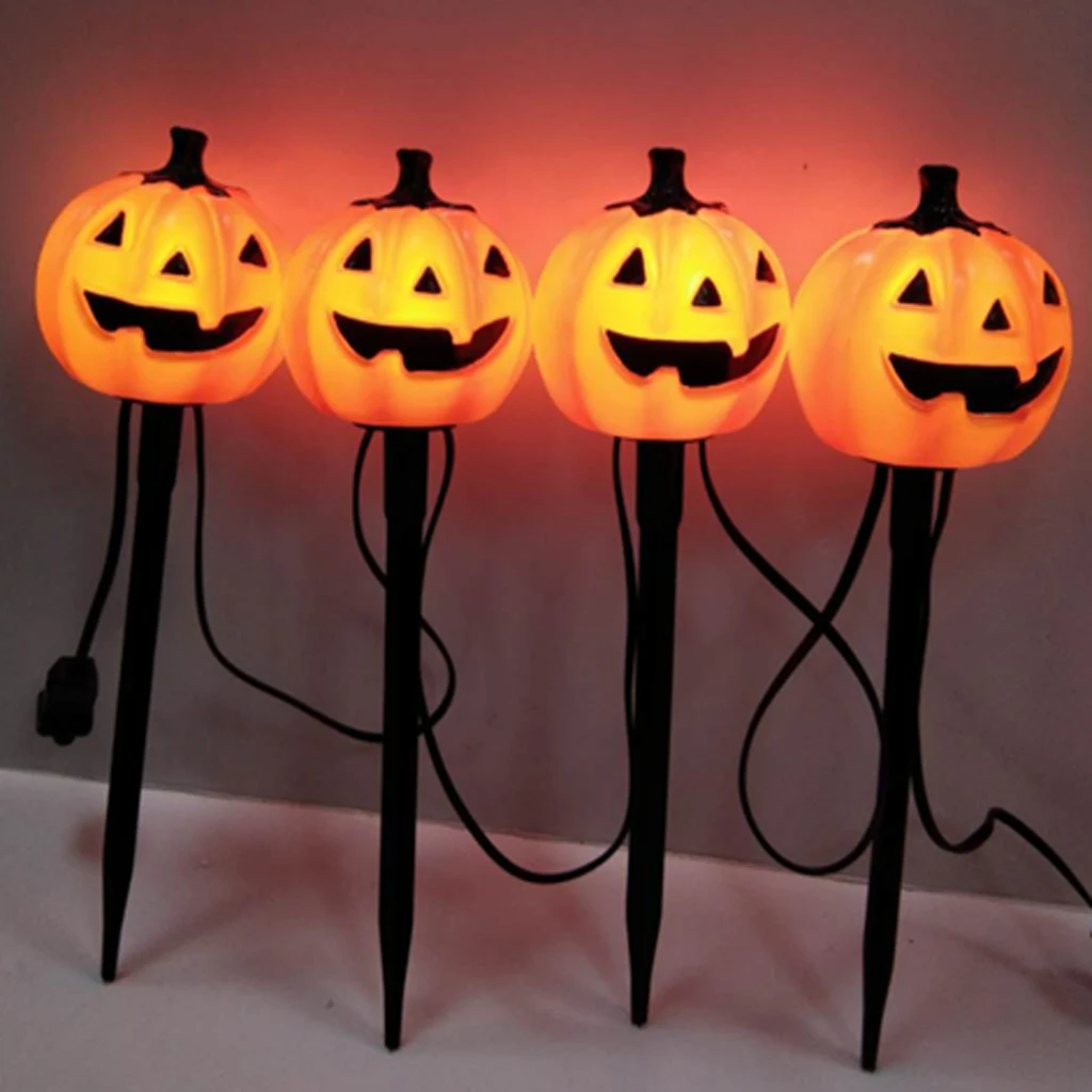 Pumpkins lights wire harness butterfly lamp cord for Halloween Figure lamps