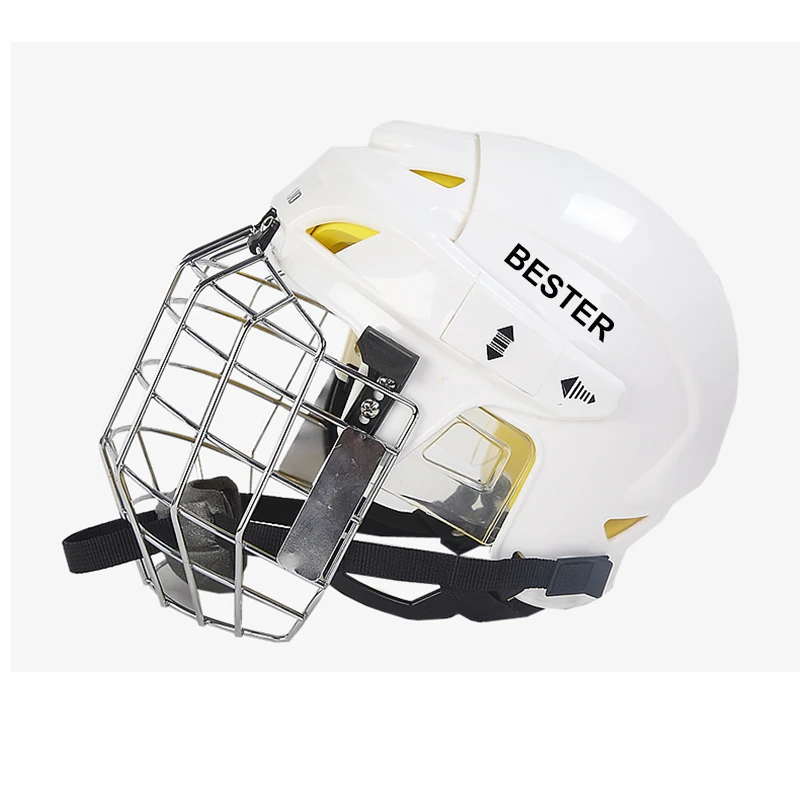 Custom Brand logo/Color adults children S M L X L XXL professional ice race protective gear hockey helmet