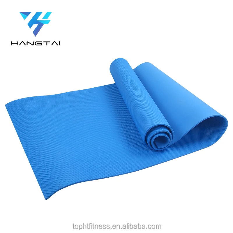 Customized  Natural Rubber Yoga Mat Turquoise Yoga Mat Coconut Fiber Yoga Mat Recycled