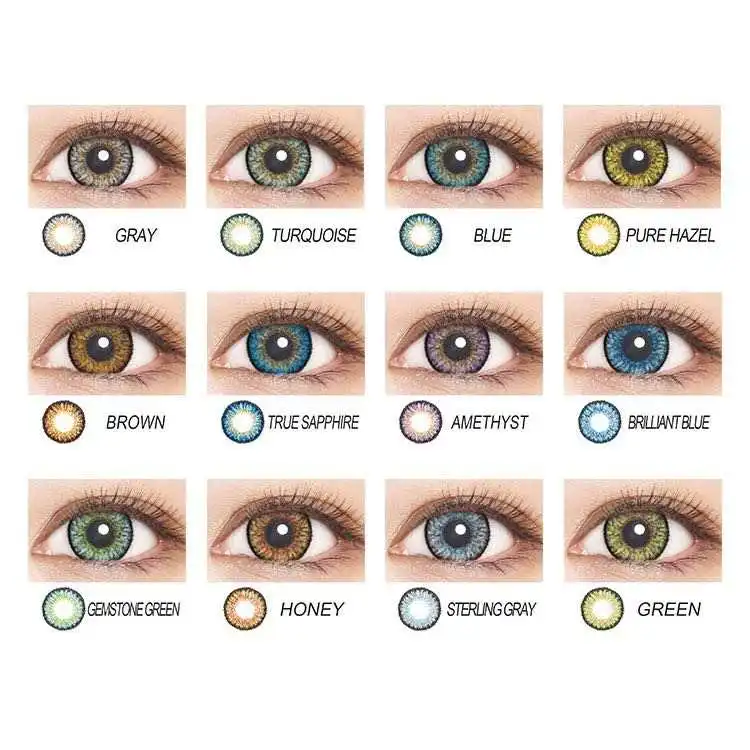 Korea Classic  fresh 12 COLORS contact lenses Fast delivery