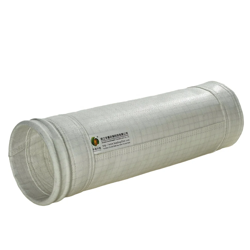 Made in China Brand Heading Size Customized OEM non woven Polyester Filter Bag dust collector