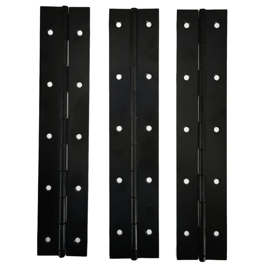 Piano hinge,Power coating black color, customized is accepted,OEM