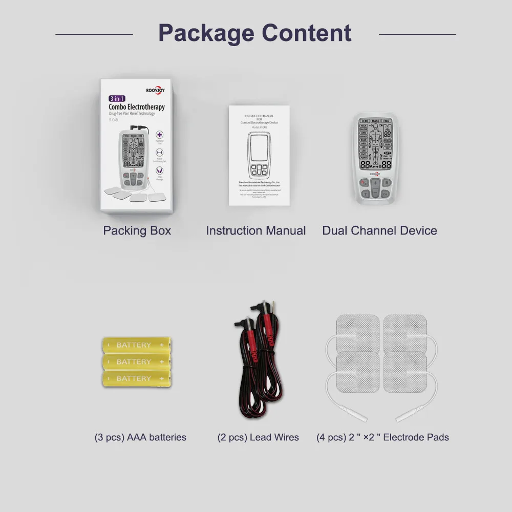 Physical Therapy Equipments Health TENS Stimulation EMS Tens Unit for Back Pain