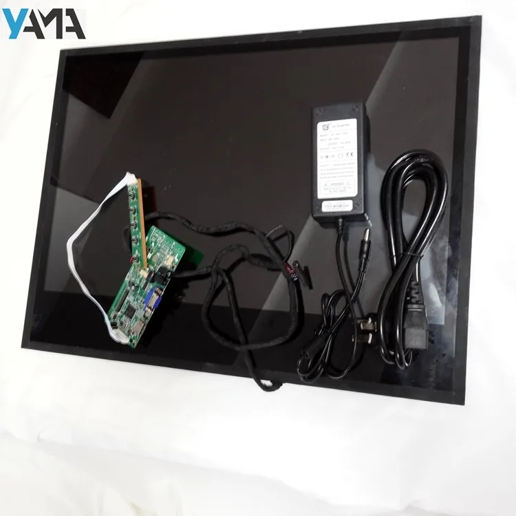 19inch transparent lcd display screens interactive freezer transparent lcd panel