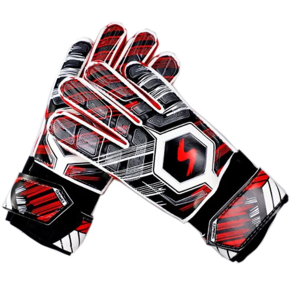 
Professional football goalkeeper glove latex adults and childremanufacturer custom soccer goalkeeper gloves in new design sports 